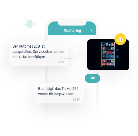 Alarmrückmeldung mit 2-Weg SMS